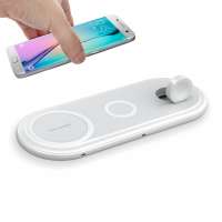 Latest 10W 3 in 1 Cell Phone Wireless Fast Charger For iWatch for Air Pods