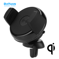 Car Air Vent Mount 5W or 10W Qi Fast Wireless Charging Holder