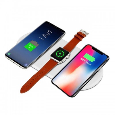 Universal Custom Table Phone Mobile Smartphone Fast Pad For Samsung Iphone Qi Wireless Charger