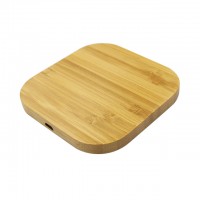 Qi Standard Wooden Material  Wireless Charging Charger Stock Enabled Devices for Phone 8/ 8P/ X